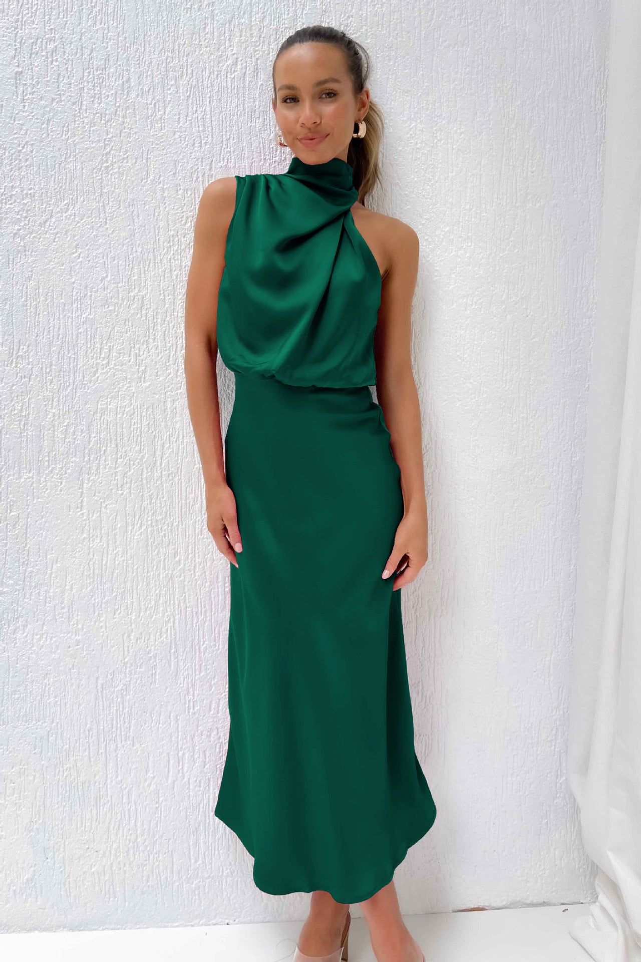 Isabella | Vestido Noche Satinado