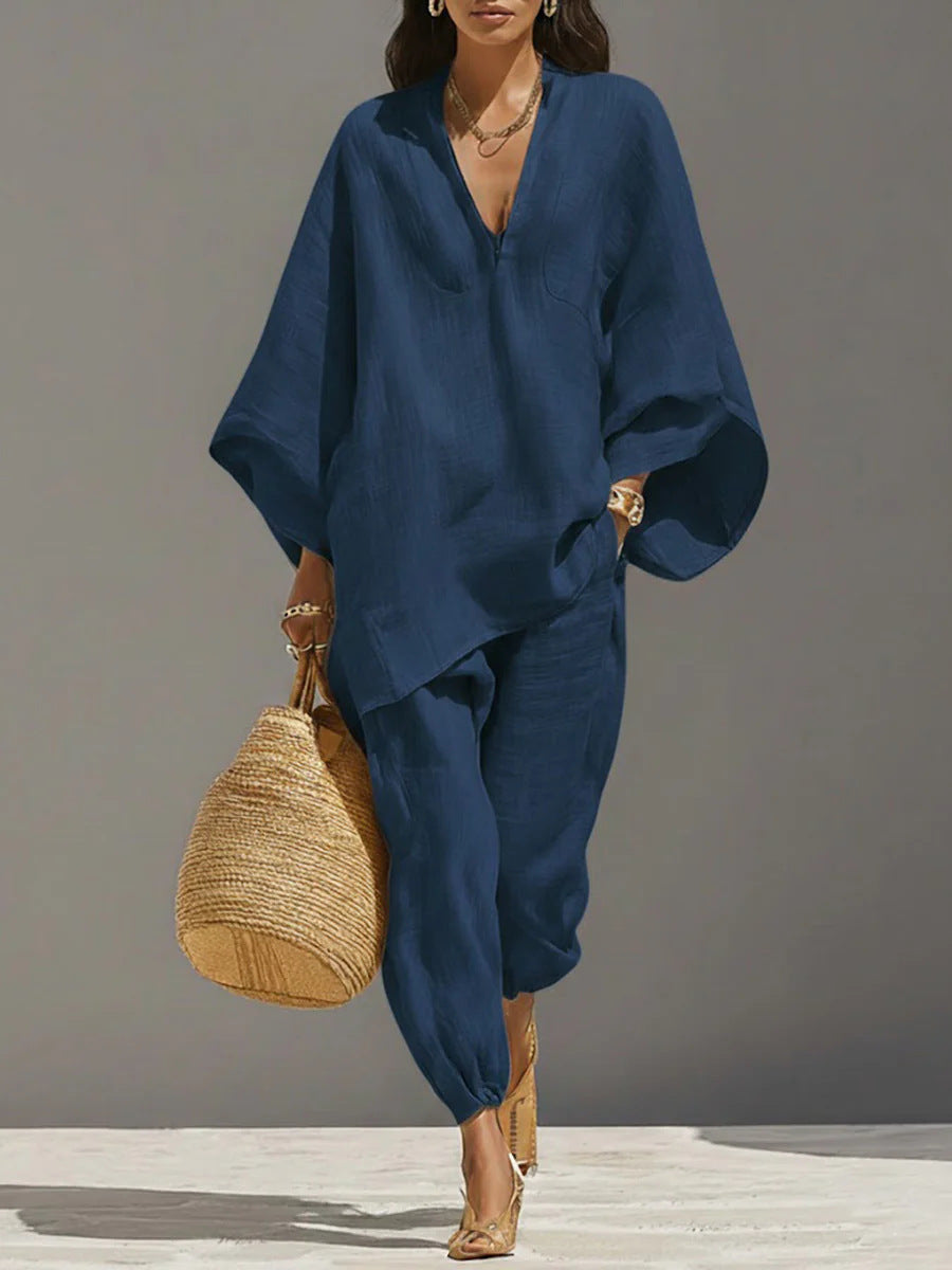 Bianca | Conjunto Camisa y Pantalón
