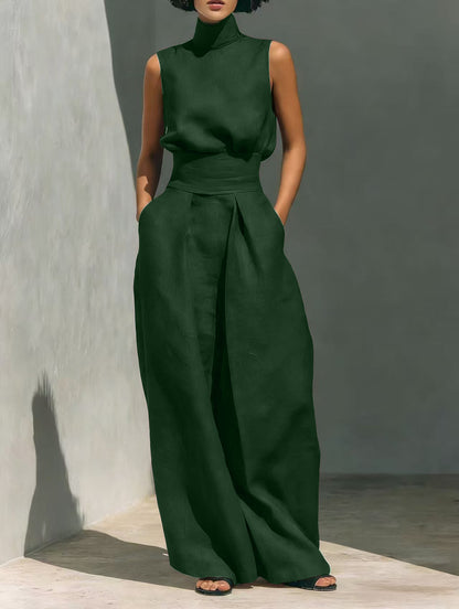 Evelyn | Conjunto Sin Mangas Chic