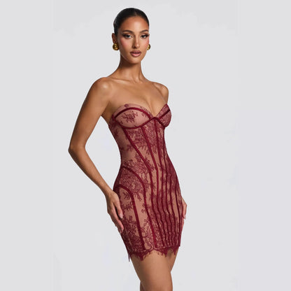 Renata | Vestido Corte A Glam