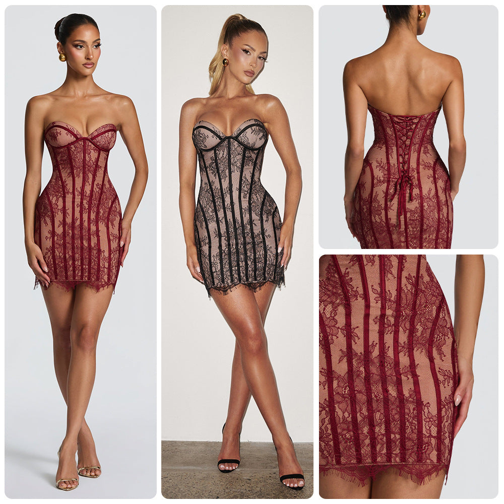 Renata | Vestido Corte A Glam