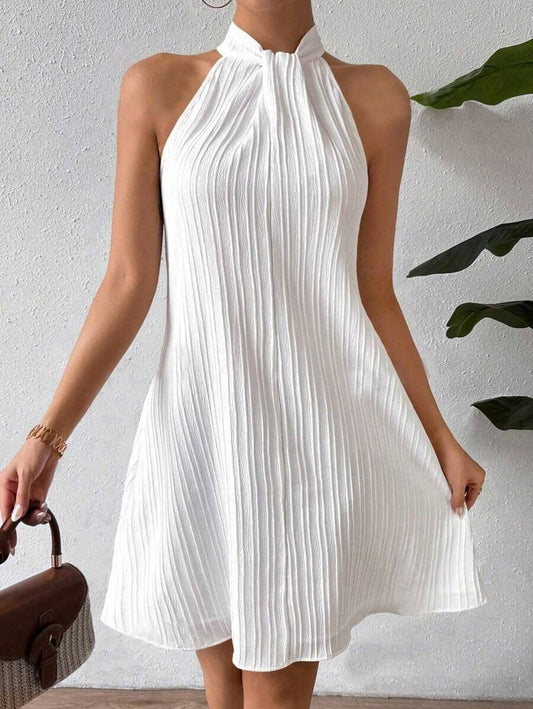 Fiorella | Vestido Plisado Chic