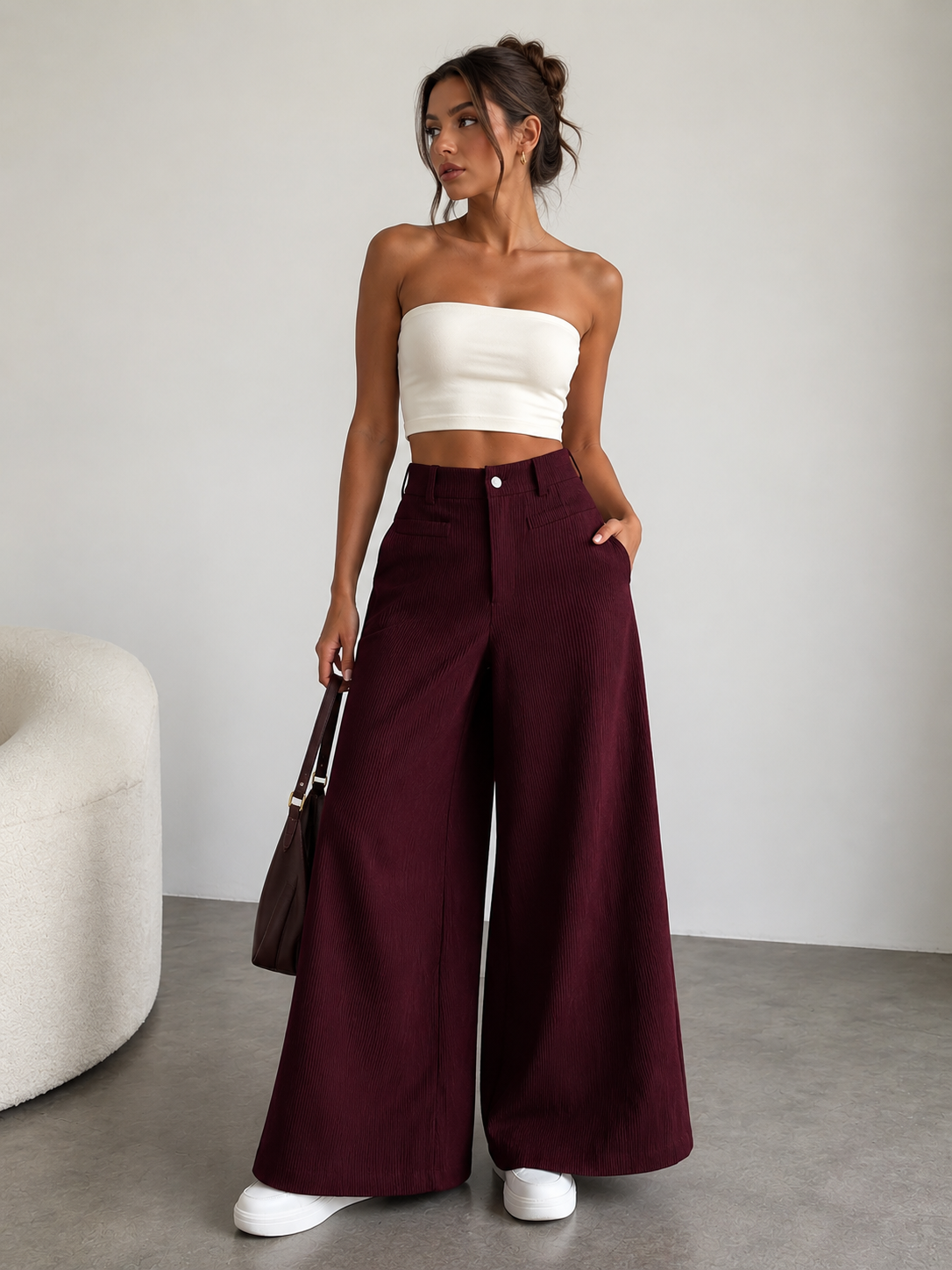 Chiara | Pantalón Pana Classic