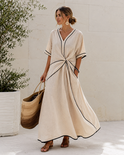 Juliette | Vestido Rayas Elegante