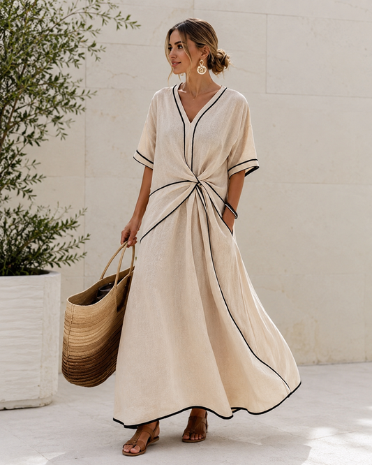 Juliette | Vestido Rayas Elegante