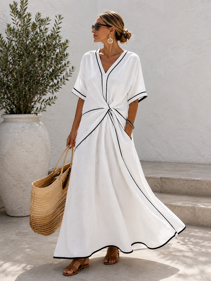 Juliette | Vestido Rayas Elegante