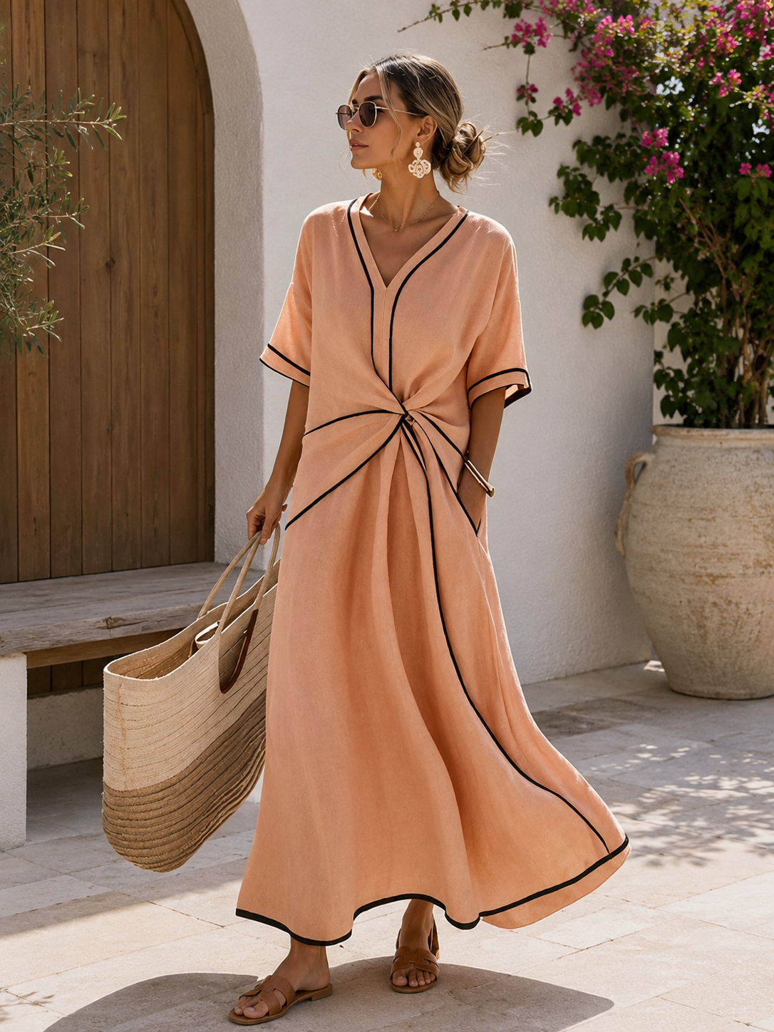 Juliette | Vestido Rayas Elegante