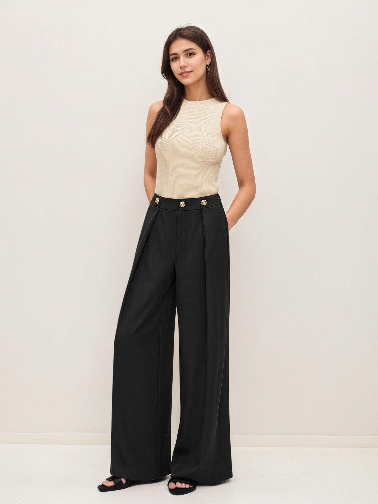 Gianna | Pantalón Palazzo Elegante