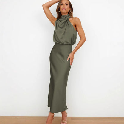 Isabella | Vestido Noche Satinado